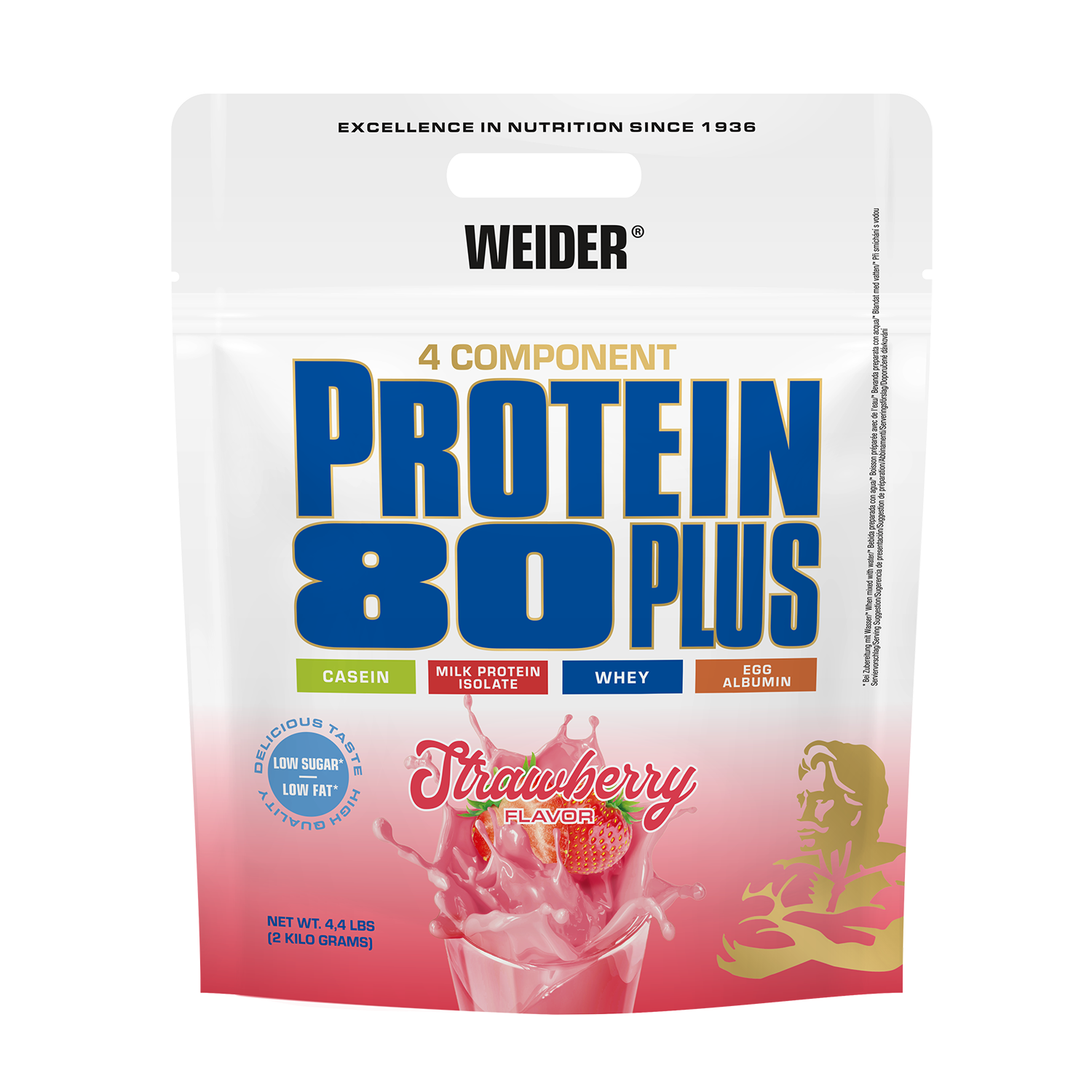 Weider Protein 80 Plus Erdbeere 2 kg