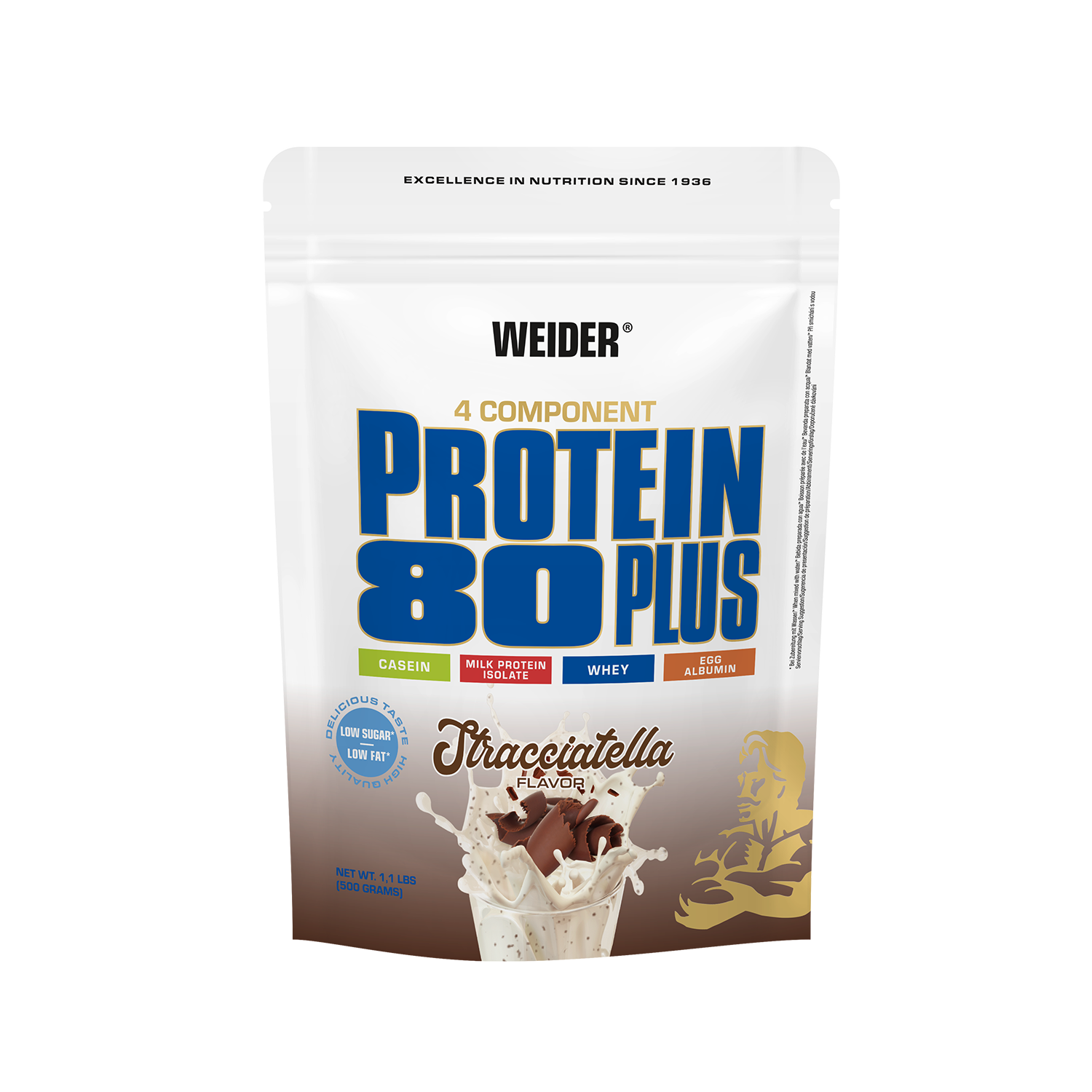 Weider Protein 80 Plus Stracciatella 500 g 4-Komponenten-Protein