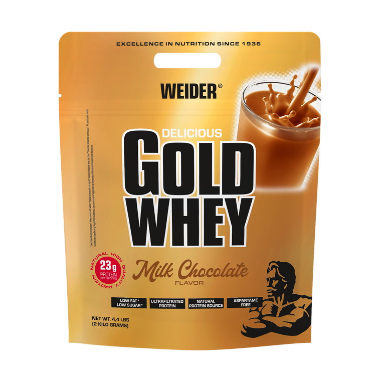 Weider Gold Whey - 2 kg - Milchschokolade