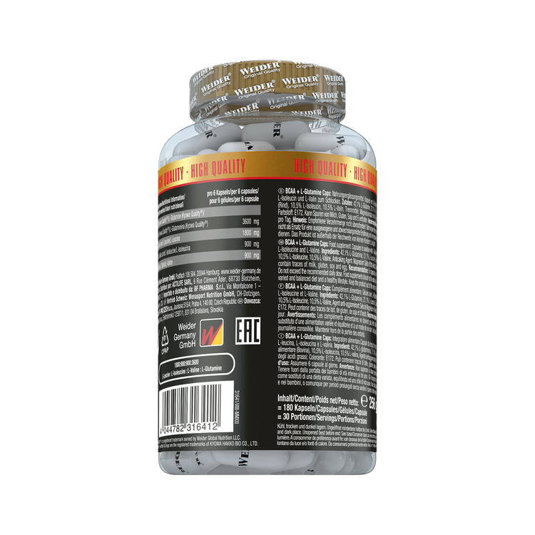 Weider BCAA + L-Glutamine