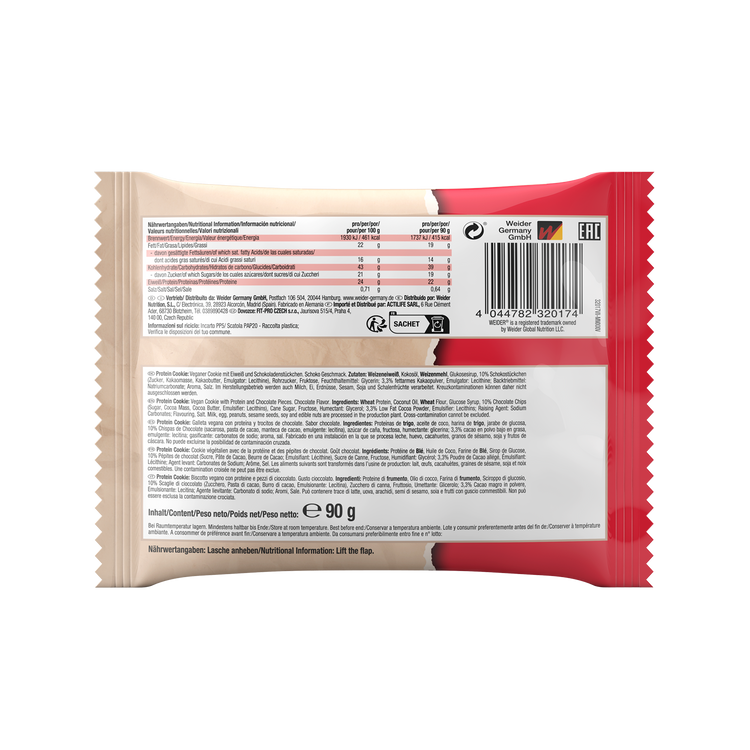 Weider Protein Cookie – 1 Stk – Schoko