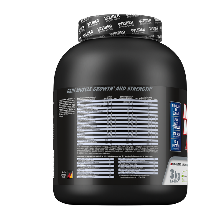 Weider Mega Mass® 4000 - 3 kg - Vanille