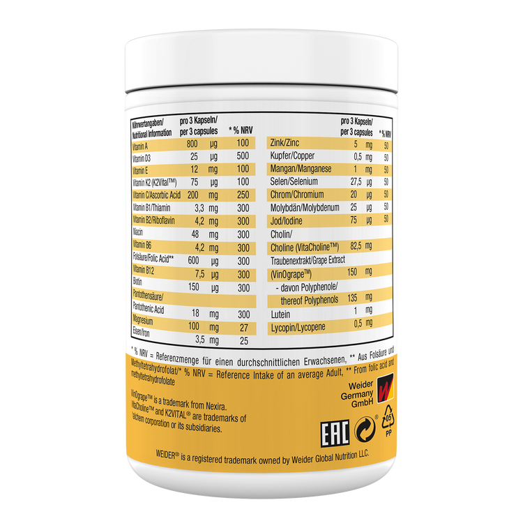 Weider Multivitamin Complete