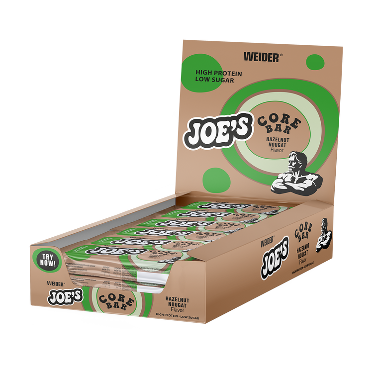 Weider Joe's Core Bar - 12 Stk - Haselnuss-Nougat