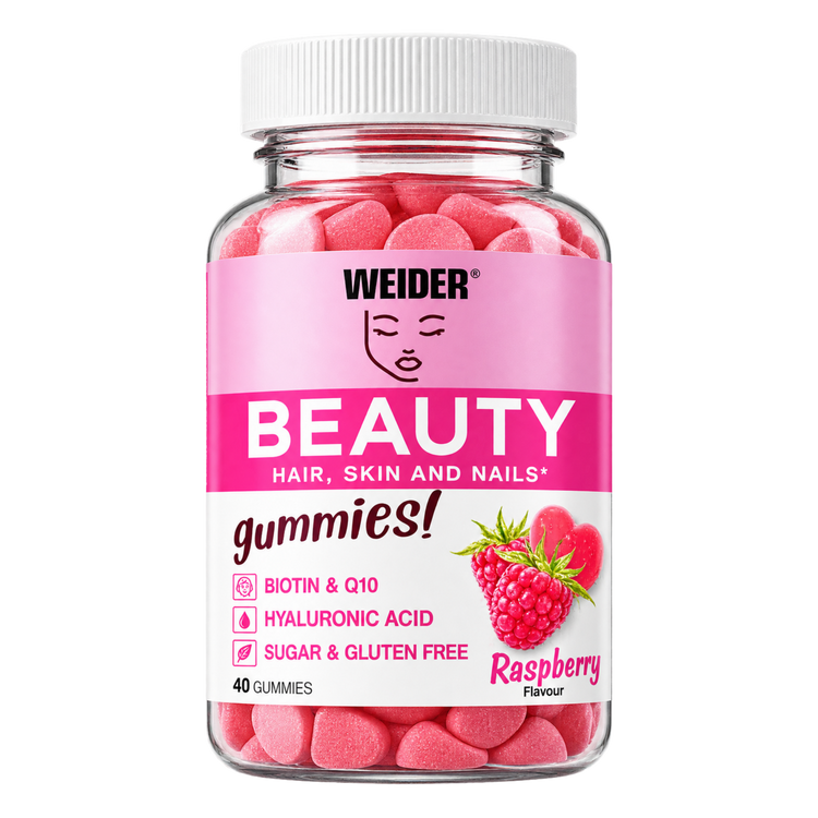 Weider Beauty Gummies – Himbeere - 40 Stk