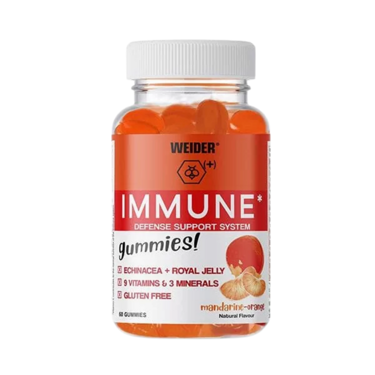Weider Immune Gummies – Mandarine - 60 Stk