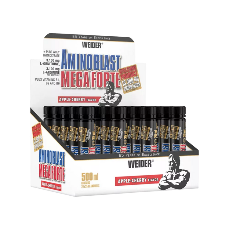 Weider Amino Blast Mega Forte – Apple-Cherry – 20 × 25 ml