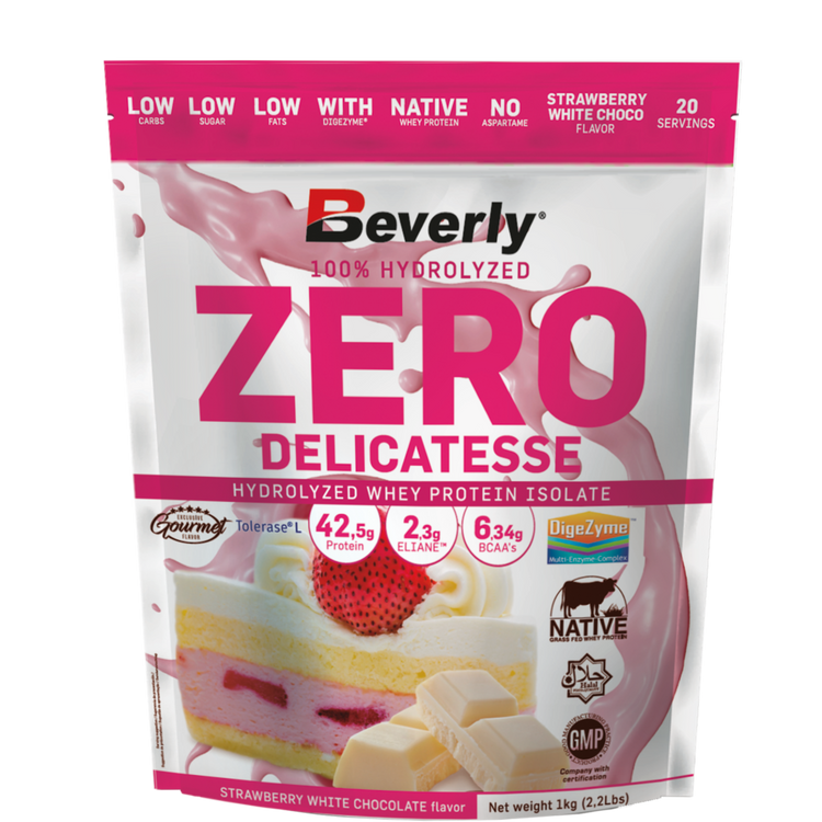Beverly Nutrition Delicatesse Hydrolyzed Zero  – Erdbeer-Weisse Schokolade