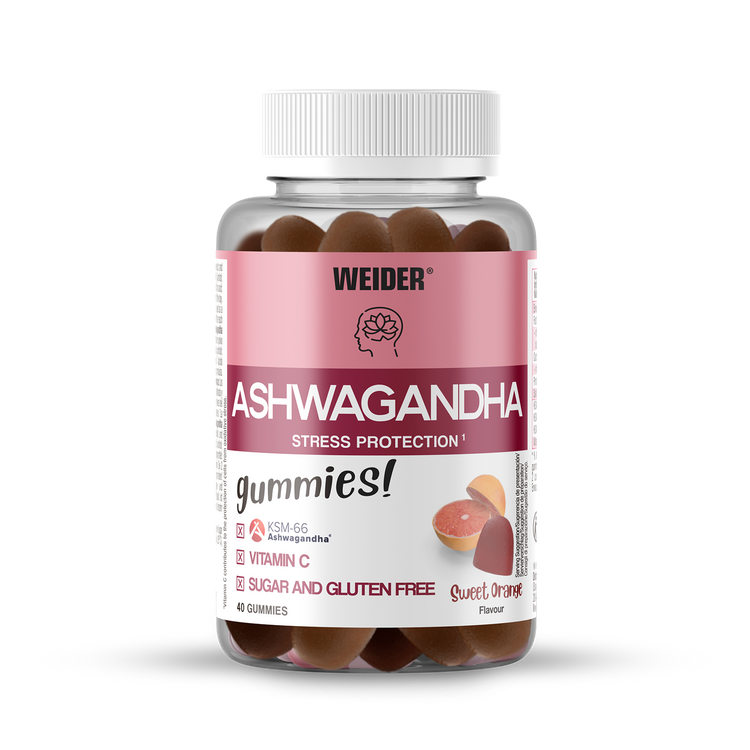 Weider Ashwagandha Gummy Vitamin - Süße Orange