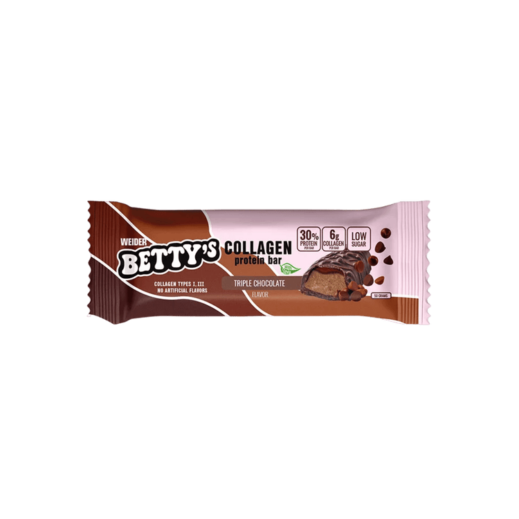 Weider Betty’s Collagen Protein Bar – Triple Chocolate - 50 g