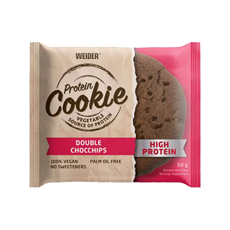 Weider Protein Cookie – 14 Stk – Doppel Schokolade