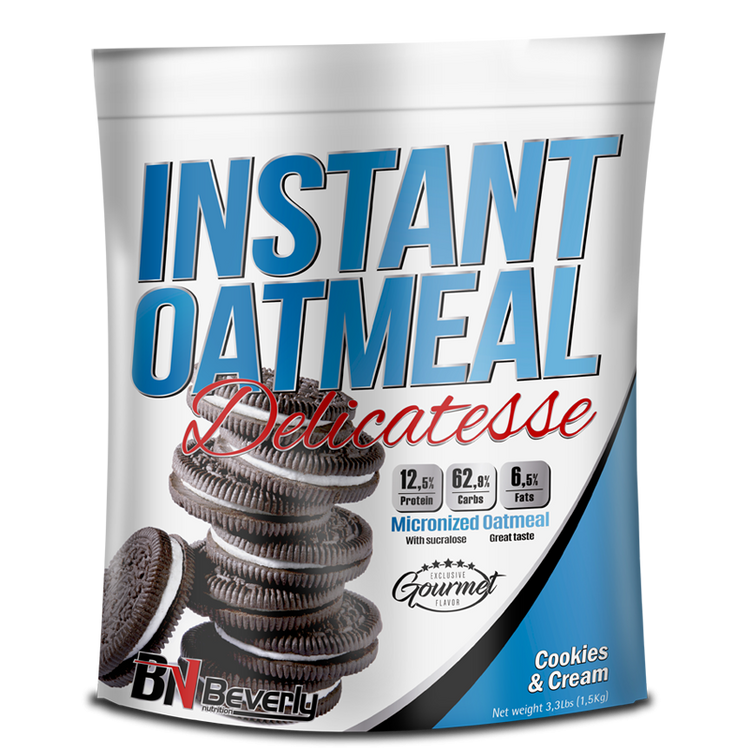 Beverly Nutrition Instant Oatmeal Delicatesse – Kekse & Sahne Haferbrei