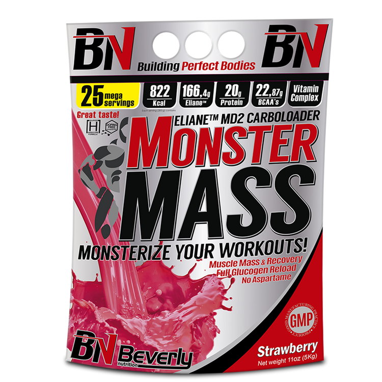 Beverly Nutrition Monster Mass – 5 kg – Erdbeere