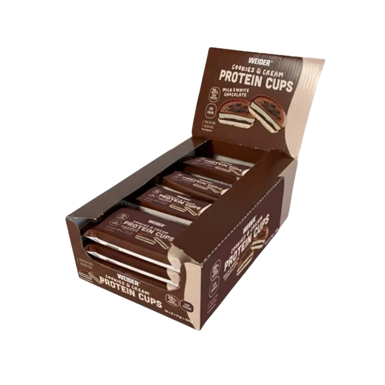Weider Protein Cups – Cookies & Cream - 20 x 42 g