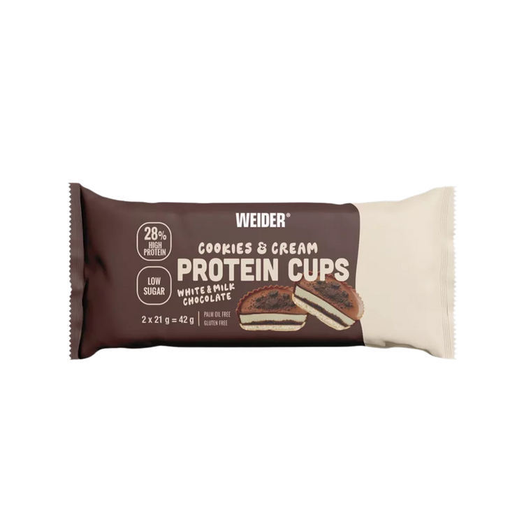 Weider Protein Cups – Cookies & Cream - 20 x 42 g