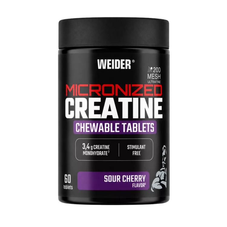 Weider Micronized Creatine Chewable – Cherry - 60 Stk