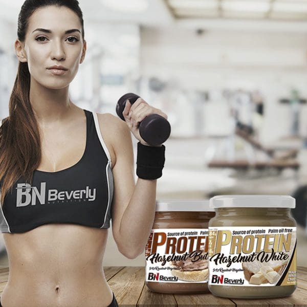 Beverly Nutrition Protein Hazelnut Butter - magas fehérjetartalmú mogyoróvaj - 2 féle ízben, 250 g