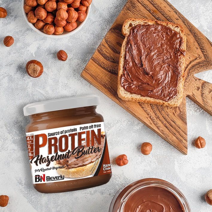 Beverly Nutrition Protein Hazelnut Butter - magas fehérjetartalmú mogyoróvaj - 2 féle ízben, 250 g