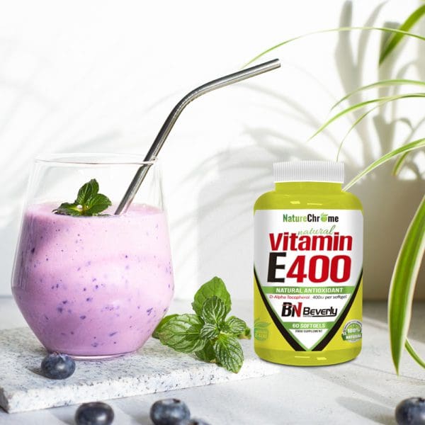 Beverly Nutrition - Vitamin E400 - 60 db lágyzselatin kapszula