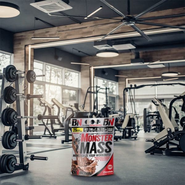 Beverly Nutrition Monster Mass Weight Gainer 2,5 kg oder 5 kg in Schoko-, Erdbeeren-, oder Vanillegeschmack