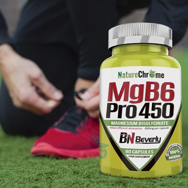 Beverly Nutrition MgB6 Pro 450 – magnézium kapszula – 90 darabos kiszerelés