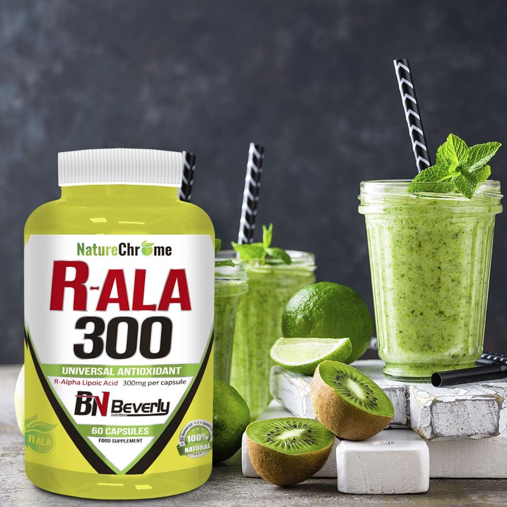 Beverly Nutrition R-ALA 300 - antioxidáns étrendkiegészítő - 60 db kapszula