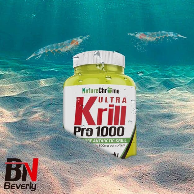 Beverly Nutrition Ultra Krill PRO 1000 - 100% tisztaságú krill olaj - 60 darab lágyzselatin kapszula