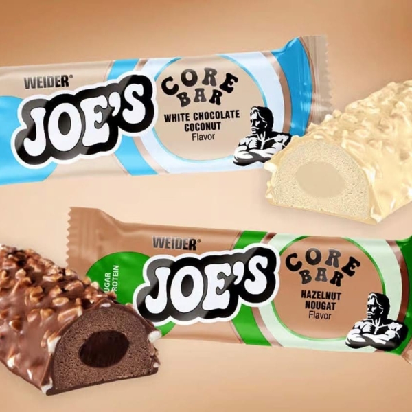 Weider Joe's Core Bar energiaszelet két féle ízben