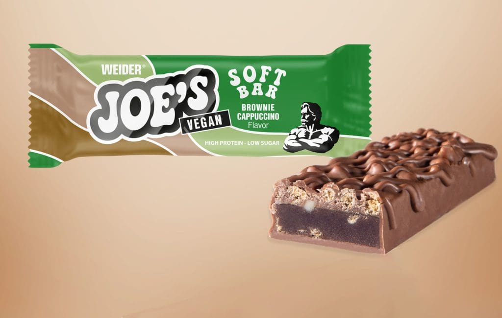 Weider Joe's Soft Bar fehérjeszelet vegán változatban