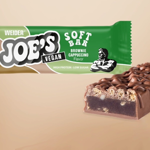 Weider Joe's Soft Bar fehérjeszelet vegán változatban