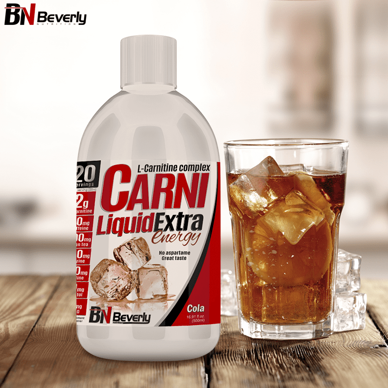 Beverly Nutrition Carni Liquid Extra l-karnitin tartalmú zsírégető ital 500 ml - Mastery webáruház