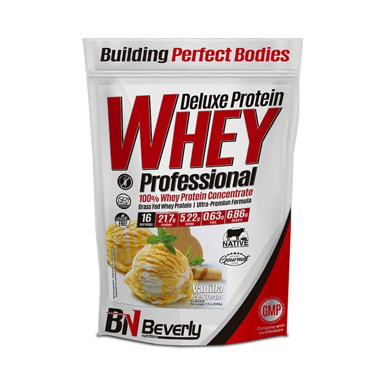 Beverly Nutrition Deluxe Whey Molkenproteinpulver 500 g Vanillegeschmack - Protein - Mastery Shop