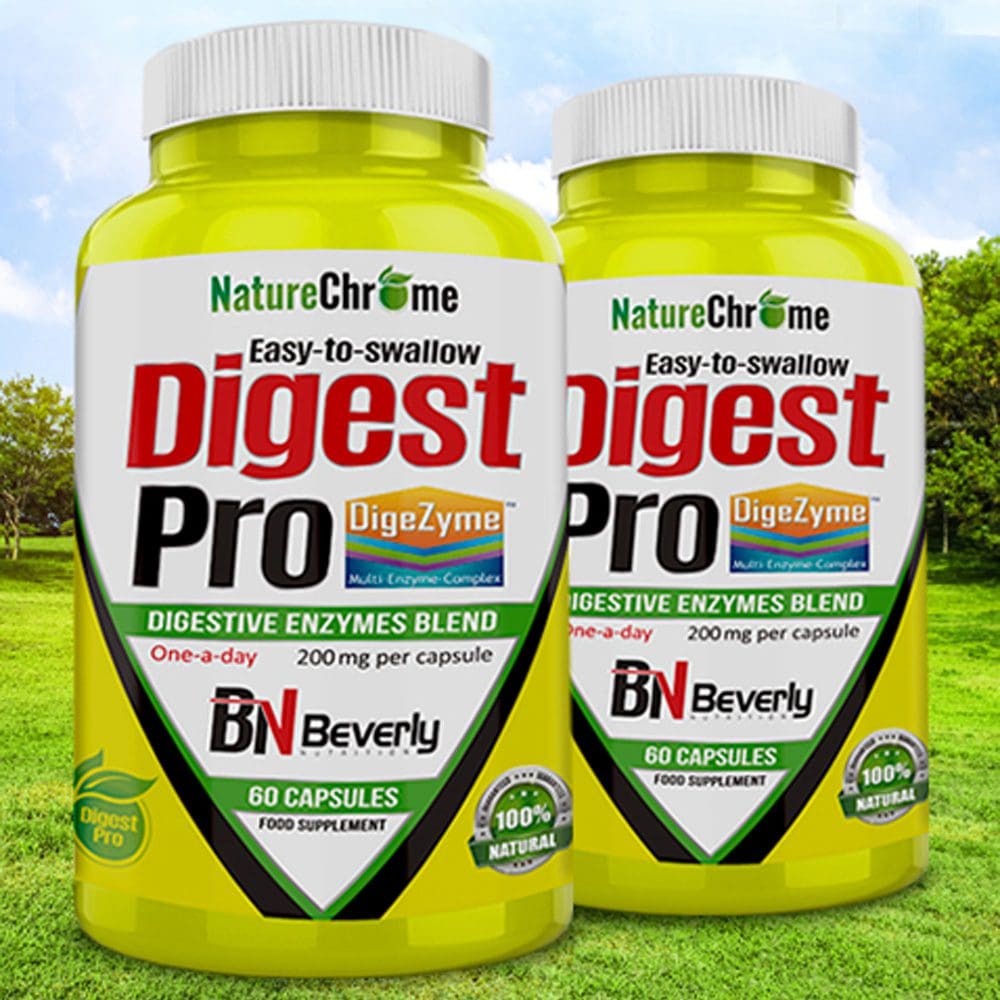 Beverly Nutrition Digest Pro - DygeZyme tartalmú emésztésjavító - 60 db kapszula - Mastery Webáruház