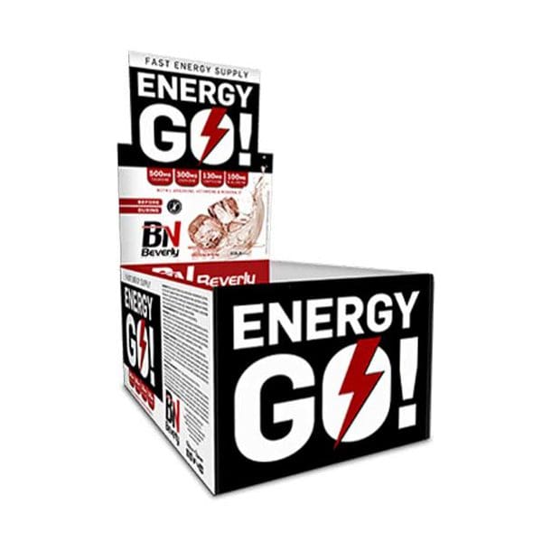 Beverly Nutrition Energy Go Pre Workout Energetisierendes Gel – Cola- Geschmack– 12 Stk