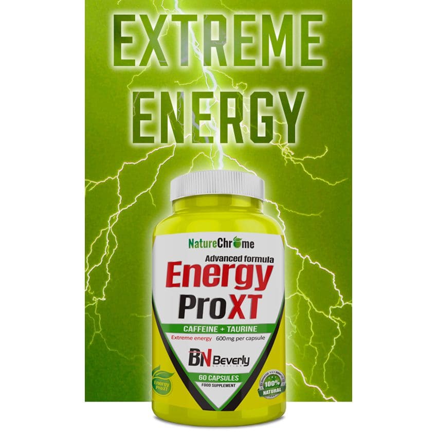 Beverly Nutrition Energy Pro XT étrend kiegészítő kapszula - Koffeinnel és taurinnal - Mastery webáruház