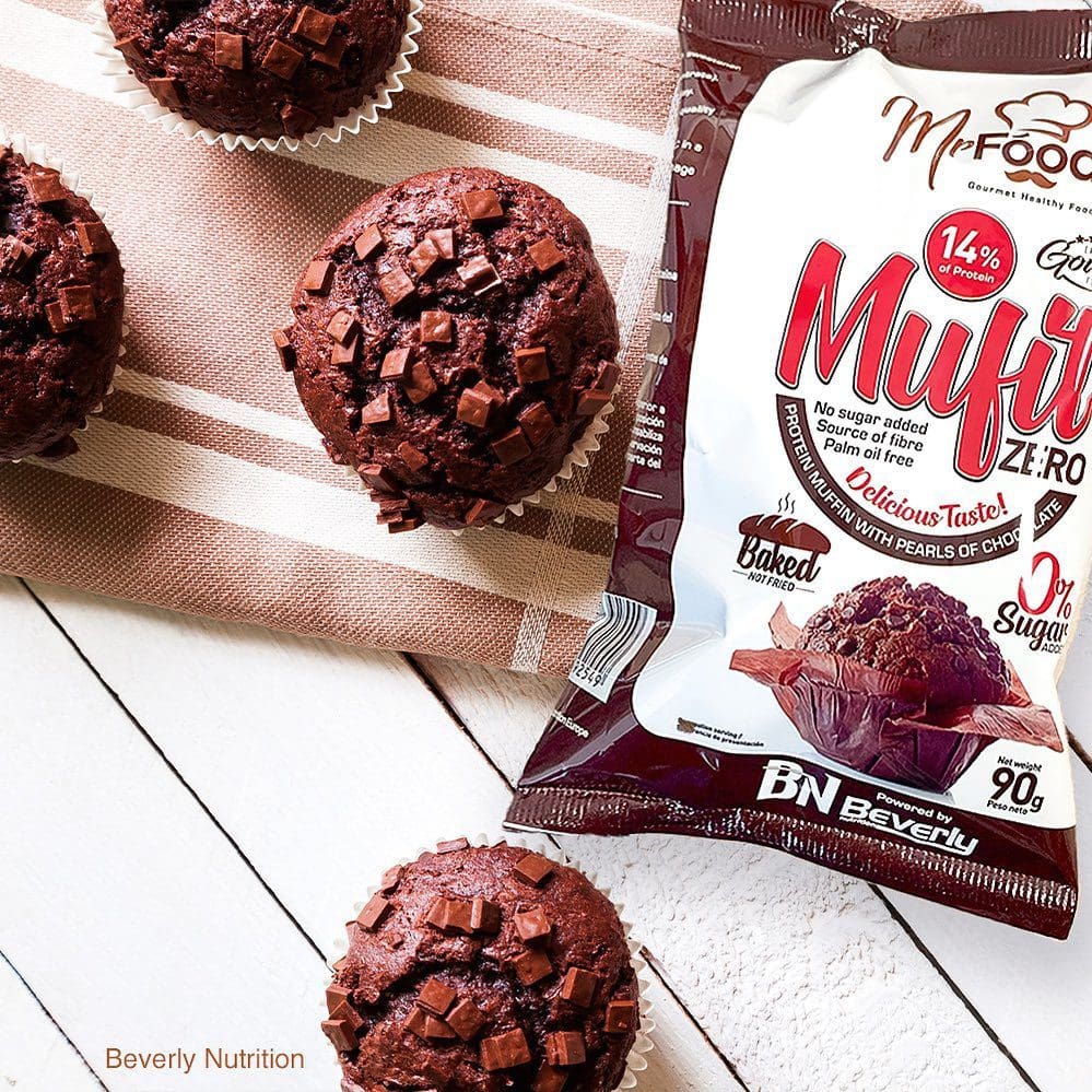 Beverly Nutrition Mufit Zero fehérje muffin csokoládé ízben - Mastery webáruház