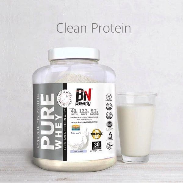 Beverly Nutrition Pure Whey ARLA 100% tisztaságú koncentrált tejsavó fehérjéből - 1,5 kg - Mastery webáruház