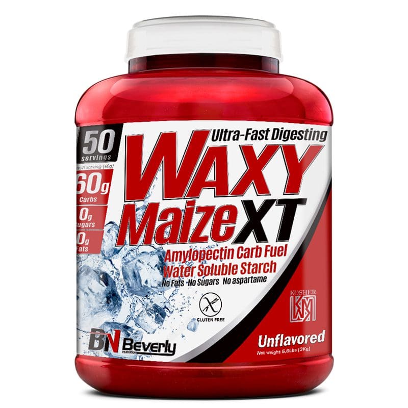 Beverly Nutrition Waxy Maize XT Weight Gainer Stärke Pulver 3 kg - mit Amylopektin - Mastery Shop