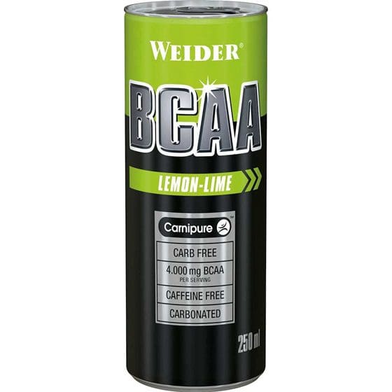 Weider BCAA RTD aminosav ital - citrom-lime - 250 ml - Mastery Webáruház