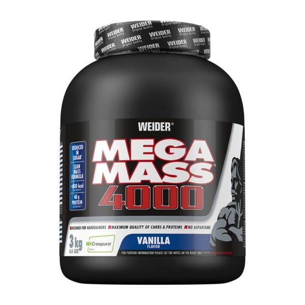 Weider Mega Mass® 4000 - 3 kg - Vanille