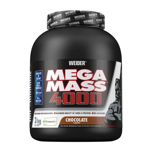 Weider Mega Mass® 4000 - 3 kg - Schoko