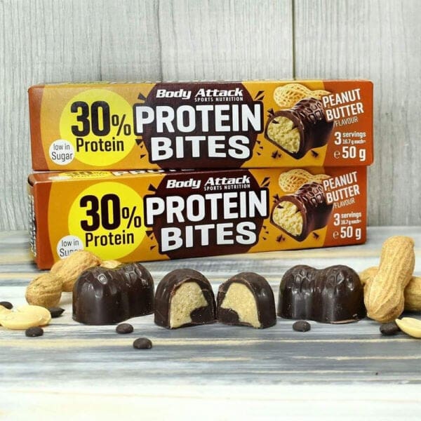 Body Attack Protein Bites Protein-Snacks - 50 g